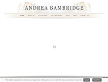 Tablet Screenshot of andreabambridge.co.uk